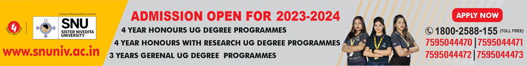 SNU - Admission Open for 2023-2024
