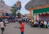 ২১ জুলাইয়ের সকালে শিয়ালদহ স্টেশন, স্বাভাবিক যাত্রীদের ভিড়, তৃণমূলের ক্যাম্প অফিস নেই