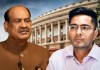 কল্যাণের সাসপেনশন প্রত্যাহার ও দলত্যাগী সাংসদদের সদস্যপদ খারিজ, জোড়া দাবিতে স্পিকারের দ্বারস্থ অভিষেক