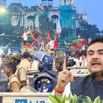 বিধানসভায় ধর্মতলার বিক্ষোভ নিয়ে বক্তব্য রাখছেন মুখ্যমন্ত্রী শুভেন্দু অধিকারী