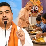 মেচেদায় ISKCON-এর অনুষ্ঠানে মিড-ডে মিল নিয়ে ঘোষণা করছেন মুখ্যমন্ত্রী শুভেন্দু অধিকারী