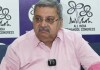 সাংবাদিক বৈঠকে বক্তব্য রাখছেন কল্যাণ বন্দ্যোপাধ্যায়