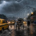 আজকের আবহাওয়া ২৭ জুলাই ২০২৬—কলকাতায় গভীর নিম্নচাপের প্রভাবে ভারী বৃষ্টি ও লাল সতর্কতা