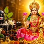 শ্রাবণ মাসে ভগবান শিবের পূজা ও মা লক্ষ্মীর আশীর্বাদে আর্থিক সচ্ছলতার ধর্মীয় প্রতীকী ছবি