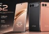 Vivo S2 dummy unit leak shows curved design, horizontal camera module in black and rose gold colors