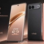 Vivo S2 dummy unit leak shows curved design, horizontal camera module in black and rose gold colors